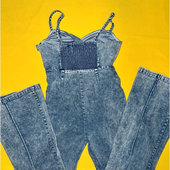 Flying tomato Denim jumpsuit - Picture 2 of 8